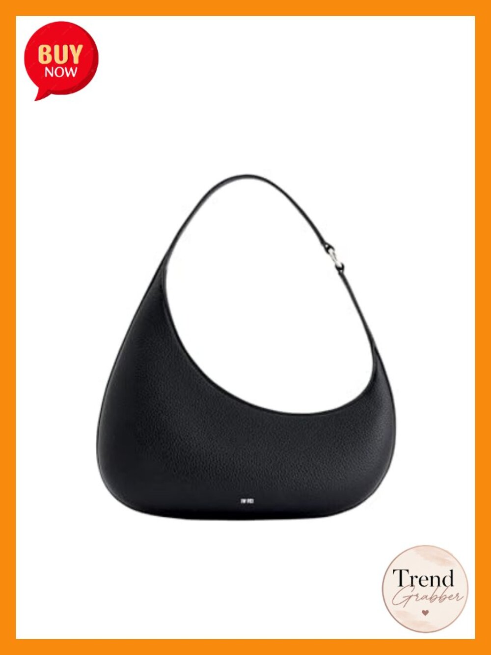 Vegan Leather Shoulder Bag Harlee Style Structured Handbag